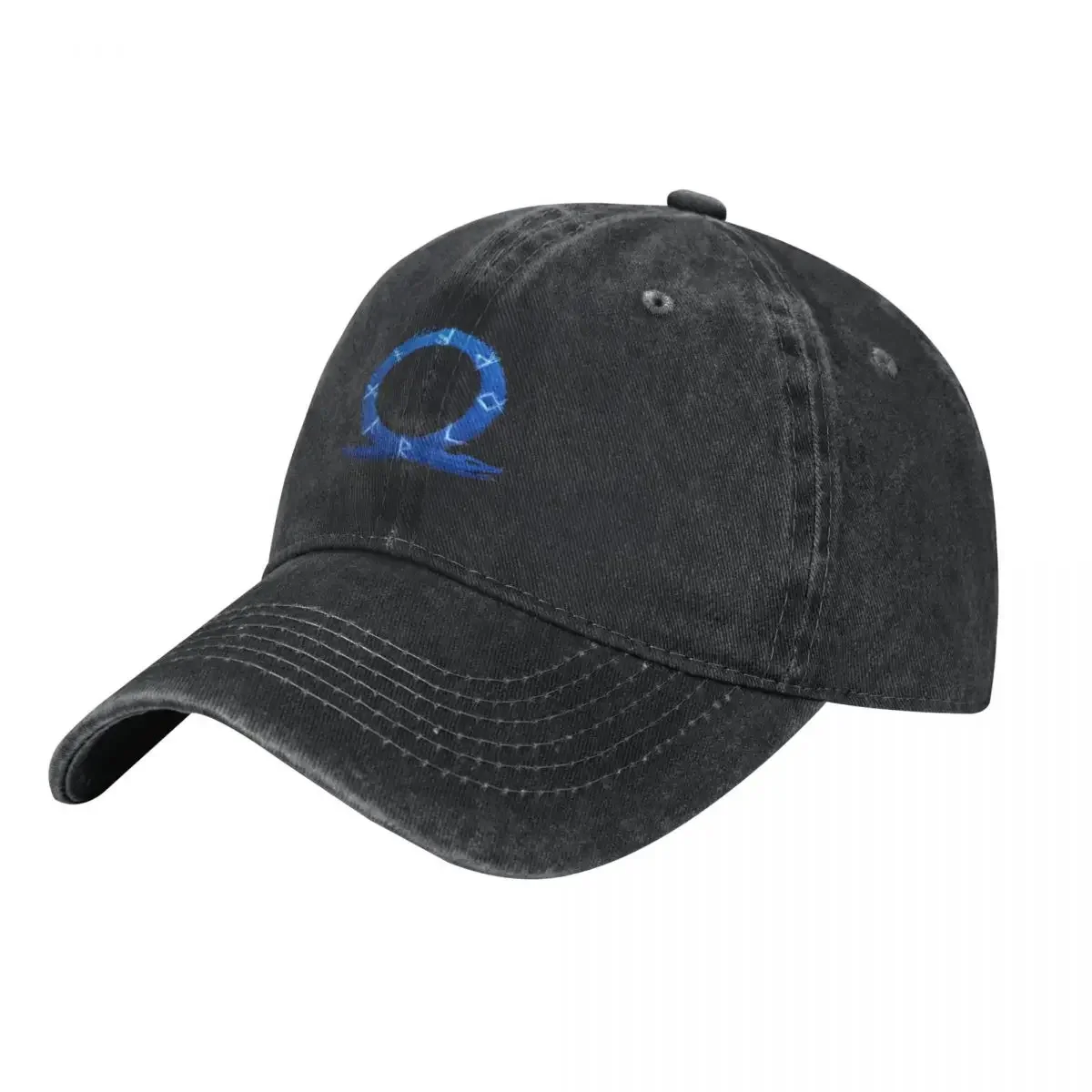 Luxury Bags Logo - Casquette de baseball bleu glace avec
