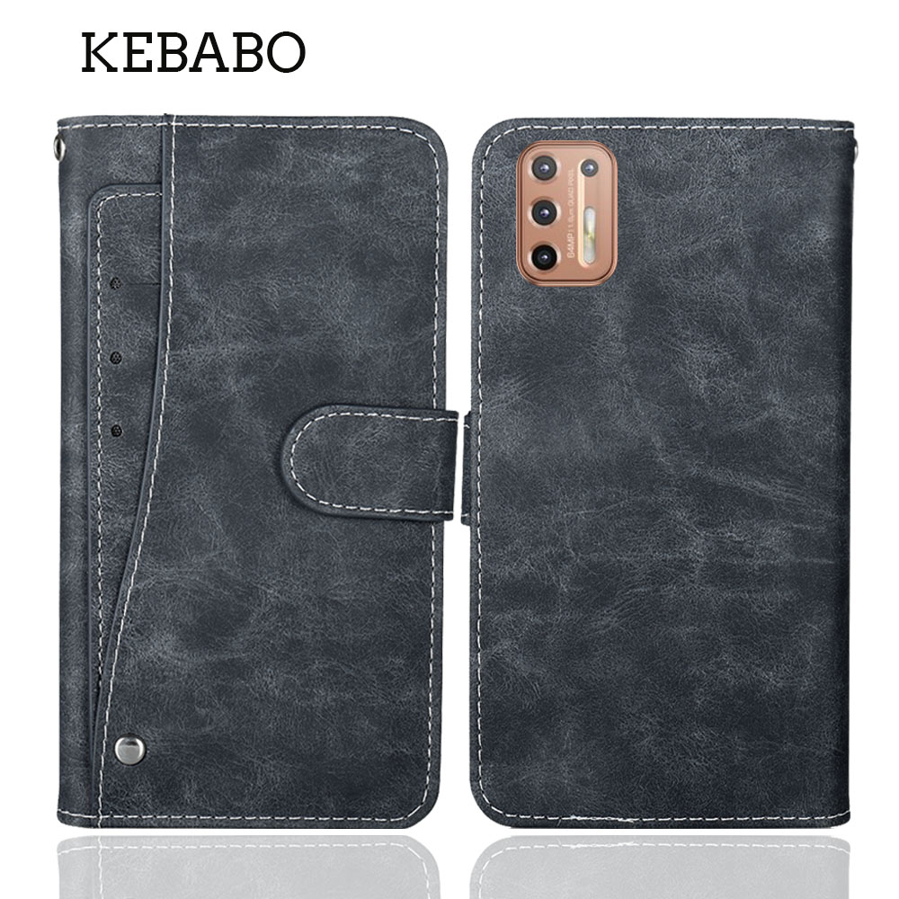 Luxury Bags Outlet - Portefeuille en cuir pour Motorola Moto