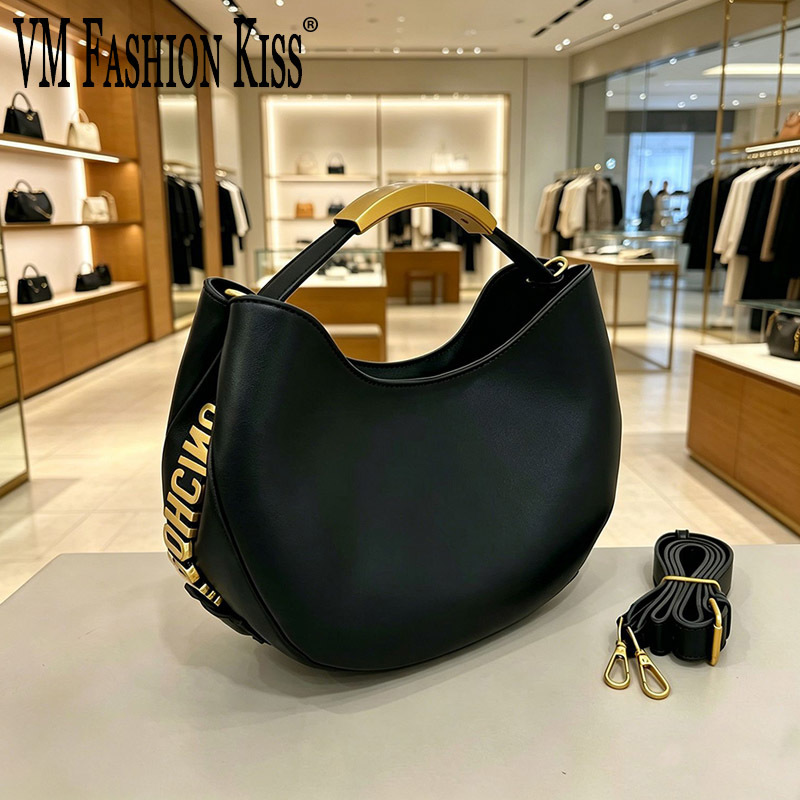 Luxury Bags Online - Sac seau demi-cercle pour femme avec