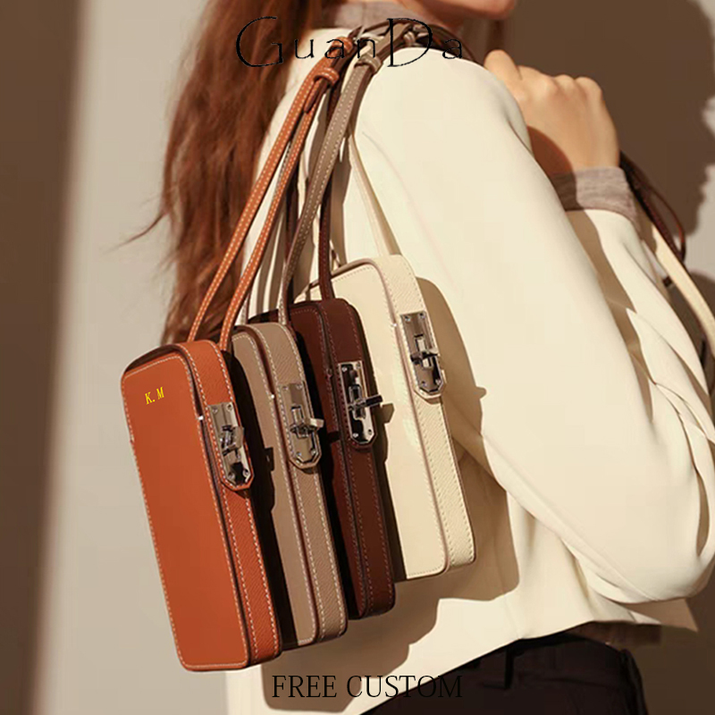 Luxury Bags Name For Women - Sac à bandoulière portable en cuir