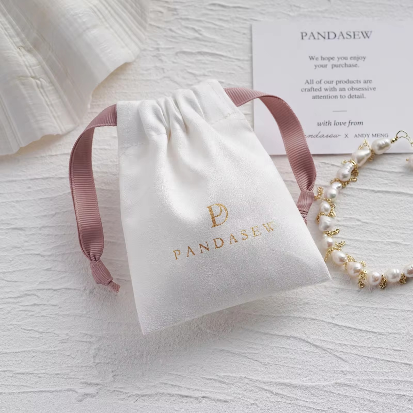 Luxury Bags For School - Sac à bijoux en daim de