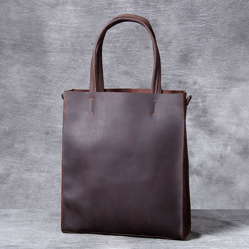 Sac fourre-tout Vintage en cui - Luxury Bags For School avis et prix