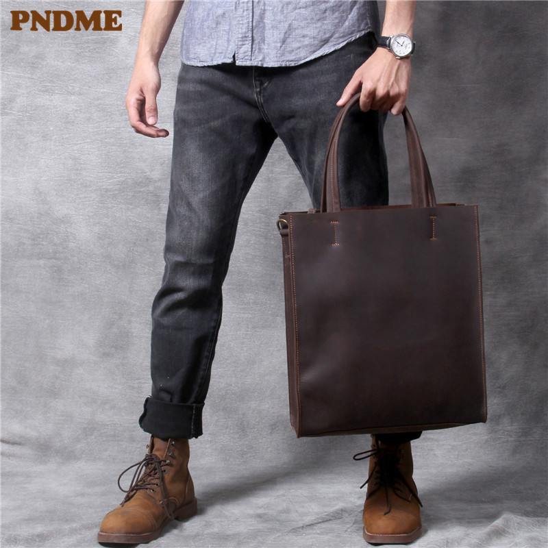 Sac fourre-tout Vintage en cui - Luxury Bags For School avis et prix