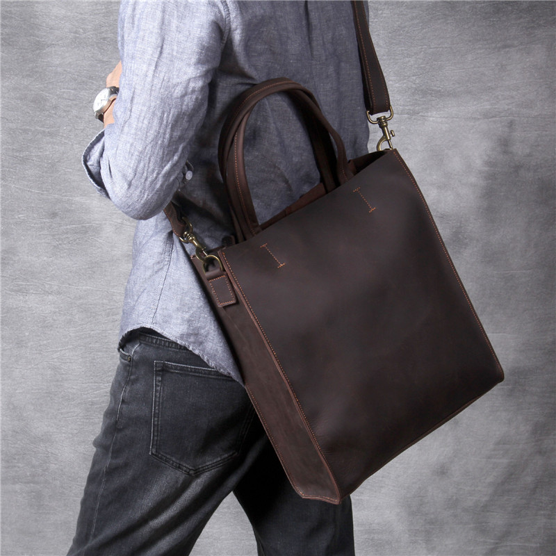 Sac fourre-tout Vintage en cui - Luxury Bags For School avis et prix