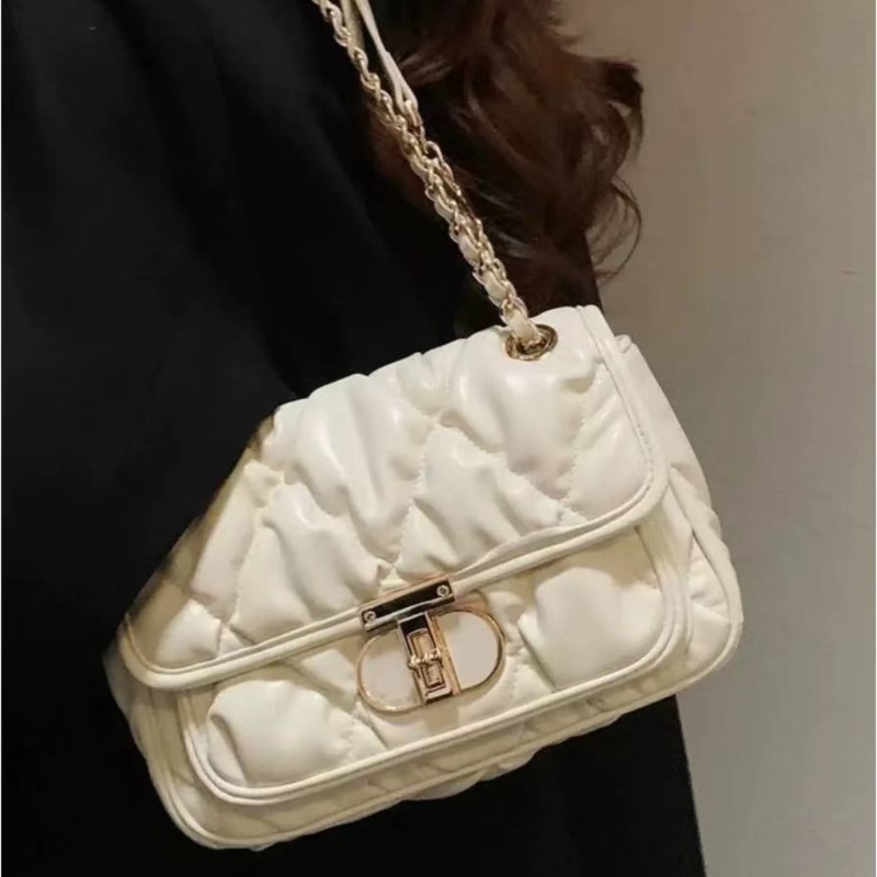Élégant plissé chaîne sac à ma - Quiet Luxury Bags Crossbody avis et prix