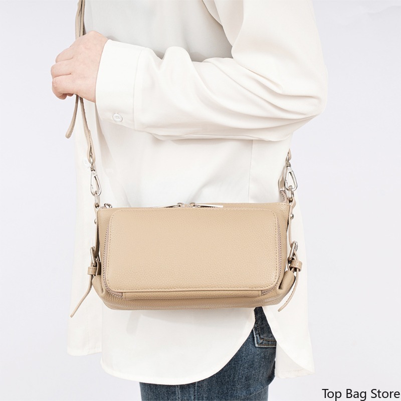 Sac Hobo en Cuir Véritable pou - Quiet Luxury Bags Crossbody avis et prix