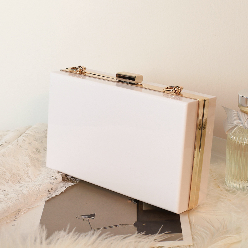 Petit sac à main carré blanc,  - Luxury Bags Wholesale avis et prix