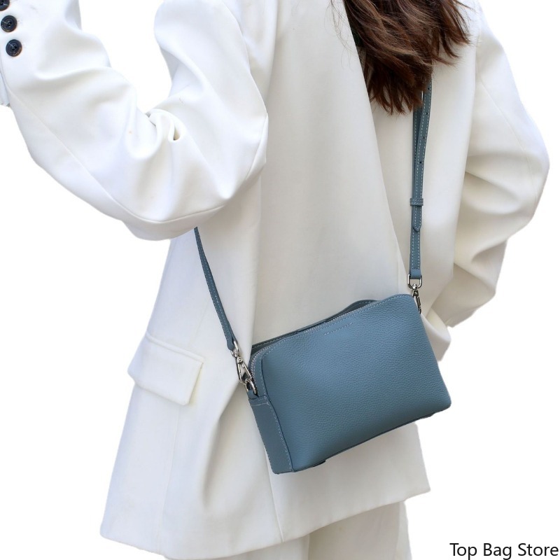 Sac bandoulière carré en cuir  - Quiet Luxury Bags Crossbody avis et prix