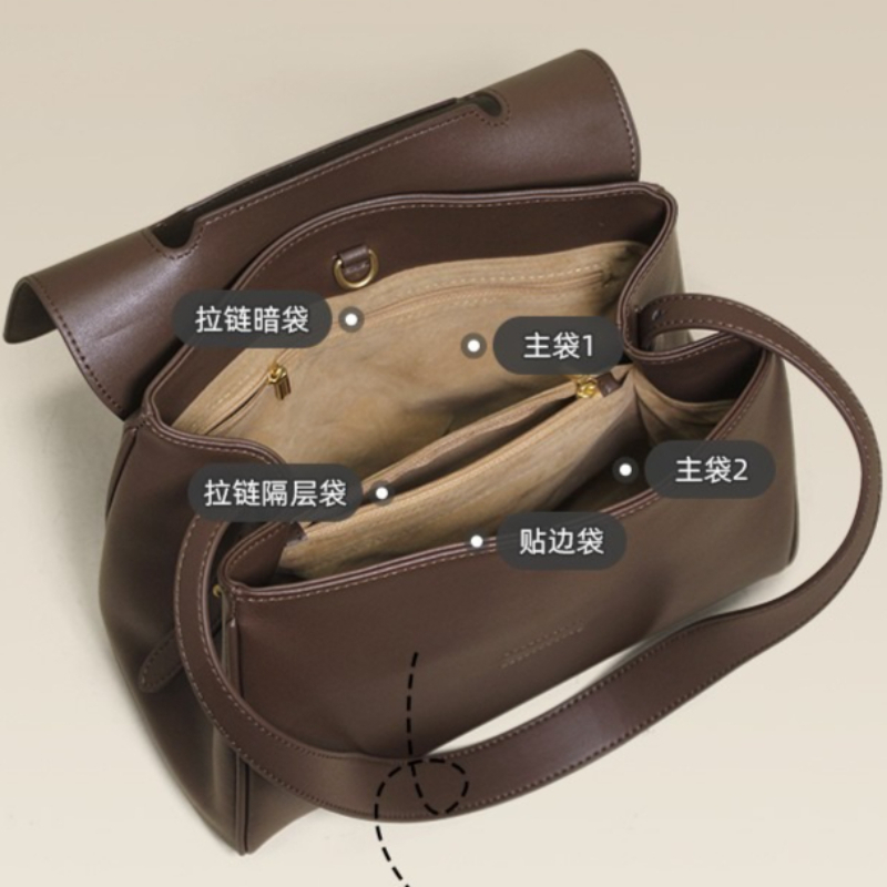 Sac fourre-tout en cuir vérita - Quiet Luxury Bags Tote avis et prix