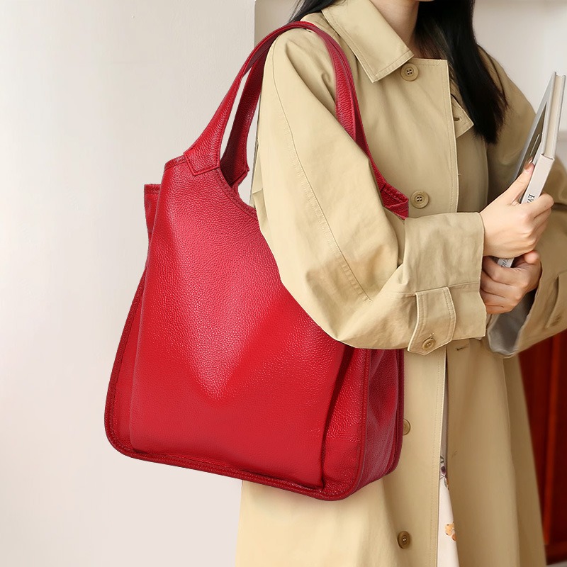 Sac fourre-tout en cuir vérita - Quiet Luxury Bags Tote avis et prix