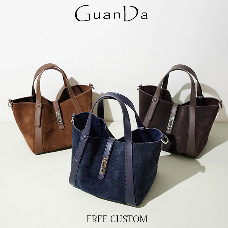 Sac à main de luxe en cuir sué - Luxury Bags Name For Women avis et prix