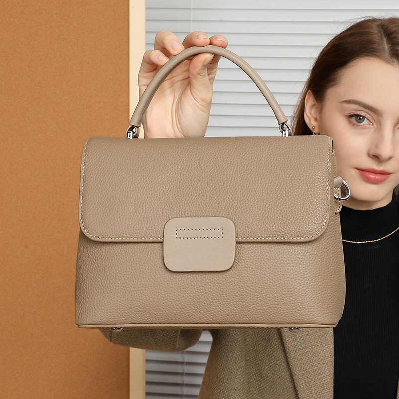 Sac à bandoulière en cuir véri - Quiet Luxury Bags Crossbody avis et prix