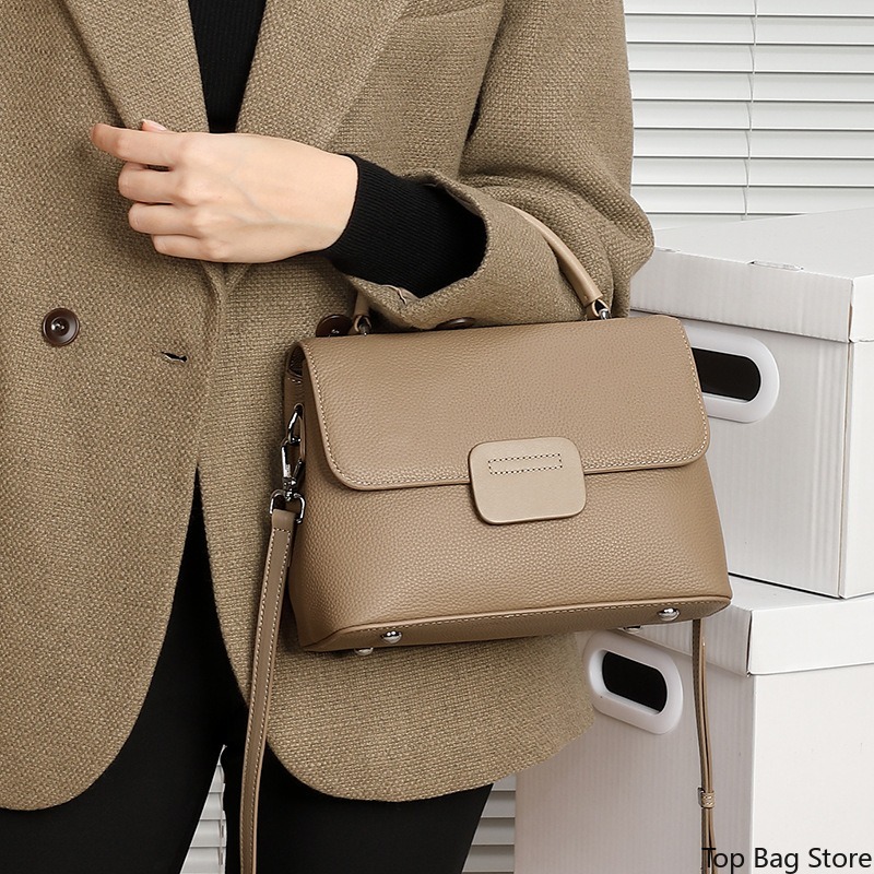Sac à bandoulière en cuir véri - Quiet Luxury Bags Crossbody avis et prix
