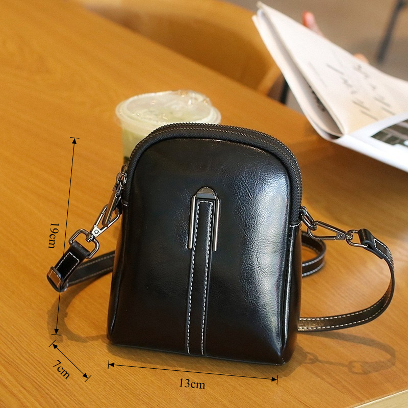 Sac à bandoulière en cuir véri - Quiet Luxury Bags Crossbody avis et prix