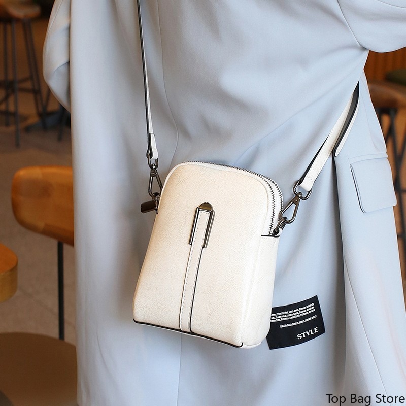Sac à bandoulière en cuir véri - Quiet Luxury Bags Crossbody avis et prix