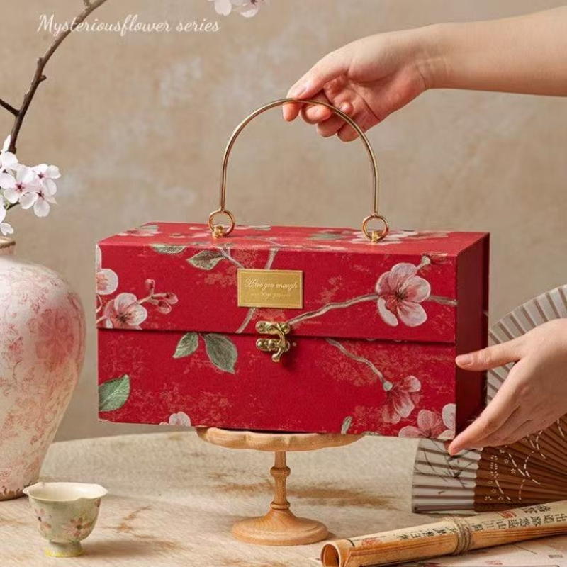 Boîte-cadeau portative en méta - Luxury Bags For School avis et prix